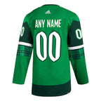 Toronto Maple Leafs adidas St. Patrick's Day Authentic Custom Jersey - Kelly Green