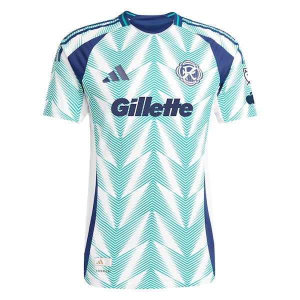 New England Revolution adidas 2025 Eastern White Pine x Flag of New England Authentic Custom Jersey - White