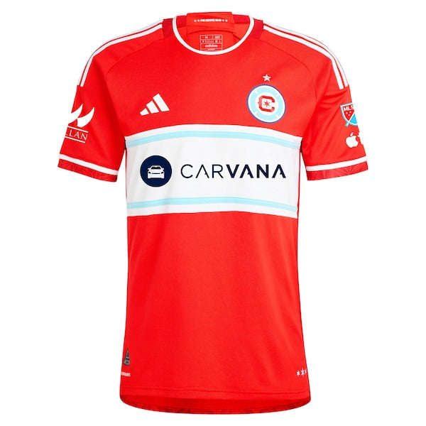 Brian Gutierrez Chicago Fire adidas 2024 Return To Red Authentic Player Jersey - Red