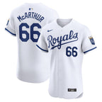 James Macarthur Kansas City Royals Nike Home Elite Player Jersey - White