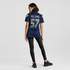 Connor Williams Seattle Seahawks Nike Women's Team Game Jersey -  College Navy