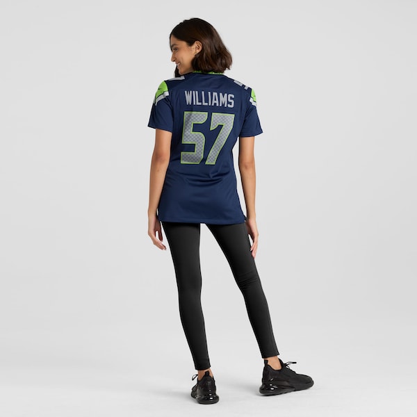 Connor Williams Seattle Seahawks Nike Women's Team Game Jersey -  College Navy
