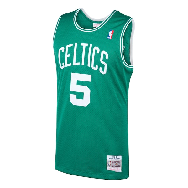 Kevin Garnett Boston Celtics  2001/02 Hardwood Classics Swingman Jersey - Kelly Green