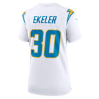 Austin Ekeler Los Angeles Chargers Nike Women's Game Jersey - White/Navy/Royal