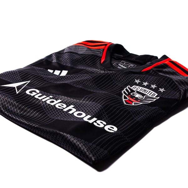 D.C. United adidas 2024 The Icon Kit Authentic Jersey – Black
