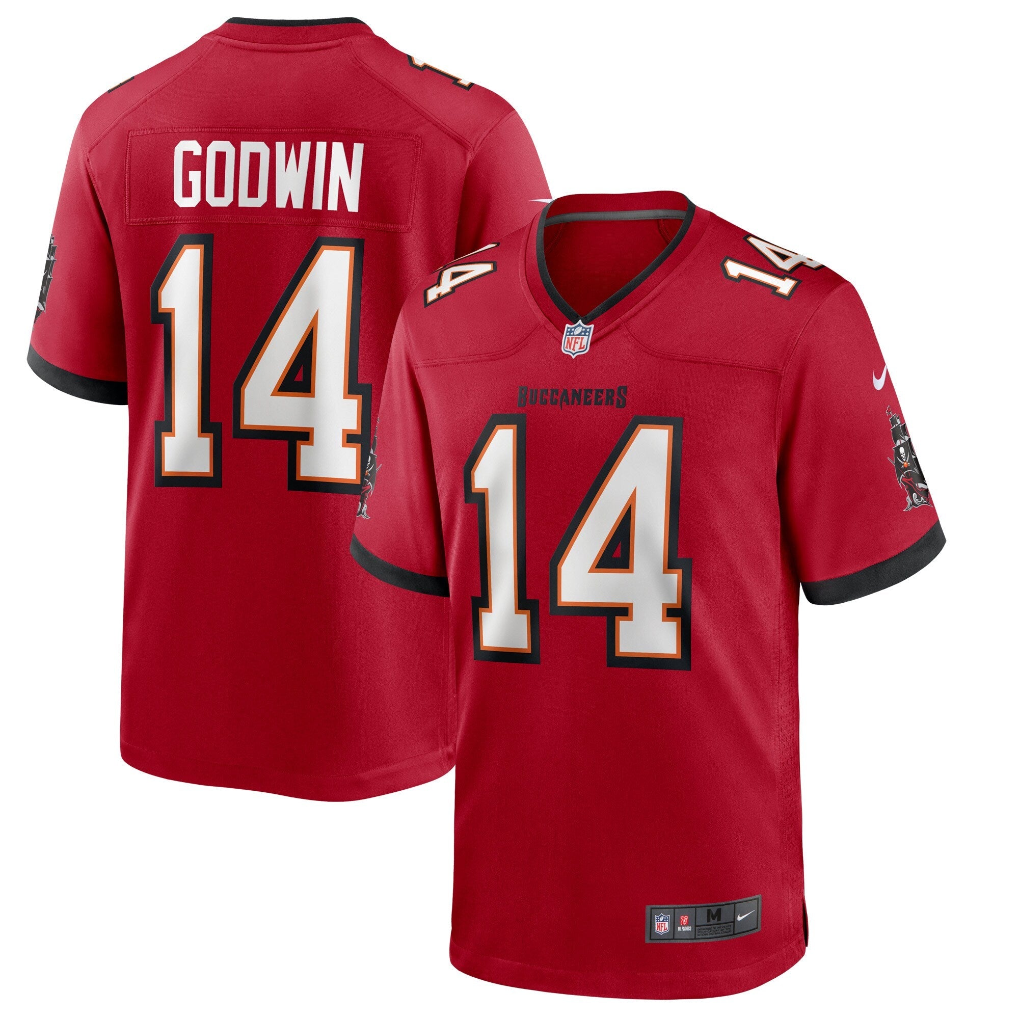 Chris Godwin Tampa Bay Buccaneers Nike White Game Jersey -  White/Red