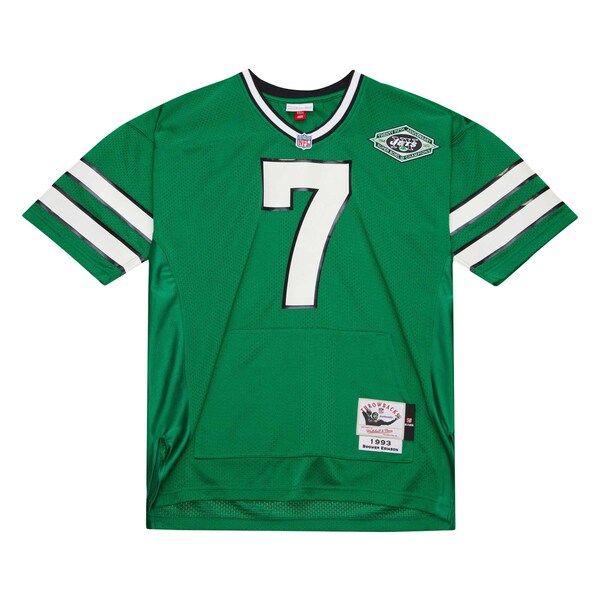 Boomer Esiason New York Jets 1993 Authentic Throwback Retired Player Pocket Jersey - Kelly Green