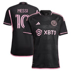 Lionel Messi Inter Miami CF adidas 2024 La Noche Authentic Jersey - Black