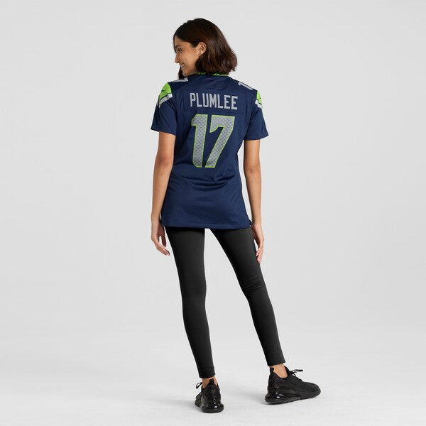 John Rhys Plumlee Seattle Seahawks Nike Women's Team Game Jersey -  College Navy