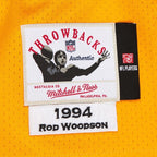 Rod Woodson Pittsburgh Steelers 1994  Authentic Throwback Retired Player Jersey - Gold