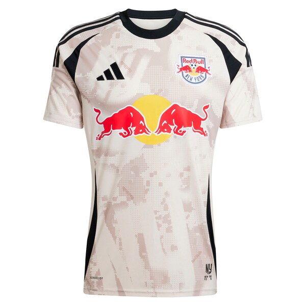 Lewis Morgan New York Red Bulls adidas 2025 Stone Kit Replica Player Jersey - Tan
