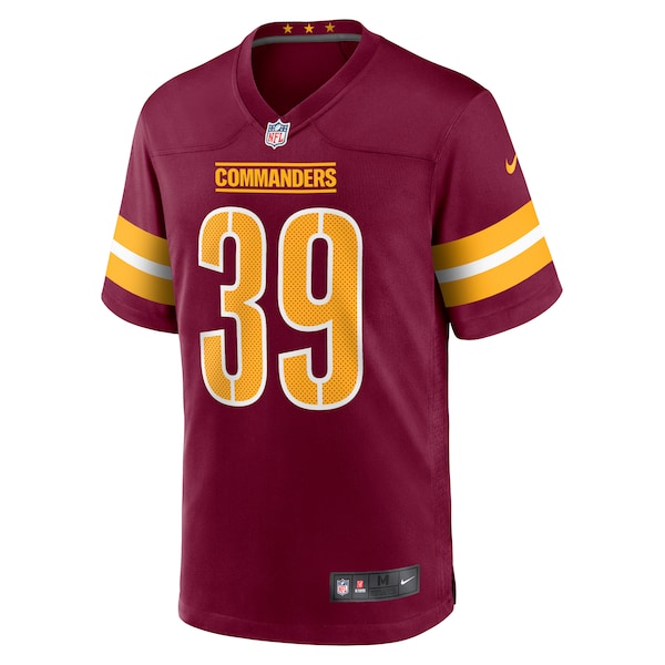 Jeremy Reaves Washington Commanders Nike  Game Jersey -  Burgundy