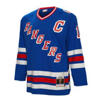 Mark Messier New York Rangers Big & Tall 1993 Captain Patch Blue Line Player Jersey - Blue
