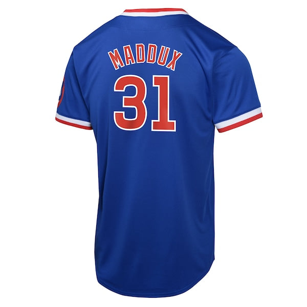 Greg Maddux Chicago Cubs Nike Youth Cooperstown Collection Limited Jersey - Royal