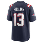 Mack Hollins New England Patriots Nike Team Game Jersey -  Navy