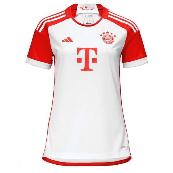 Serge Gnabry Bayern Munich adidas Women's 2023/24 Home Replica Jersey - White/Black