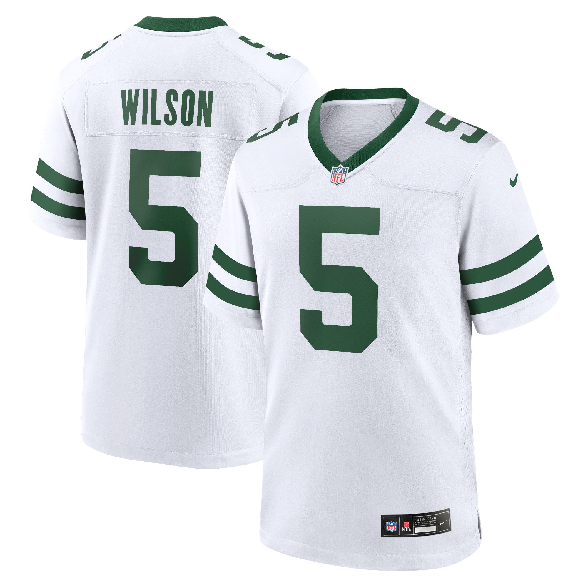 Garrett Wilson New York Jets Nike Game Jersey - Legacy Green