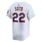 Juan Soto New York Mets Nike Home Limited Player Jersey - White