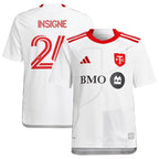 Lorenzo Insigne Toronto FC adidas Youth 2024 GTA Kit Replica Player Jersey – White
