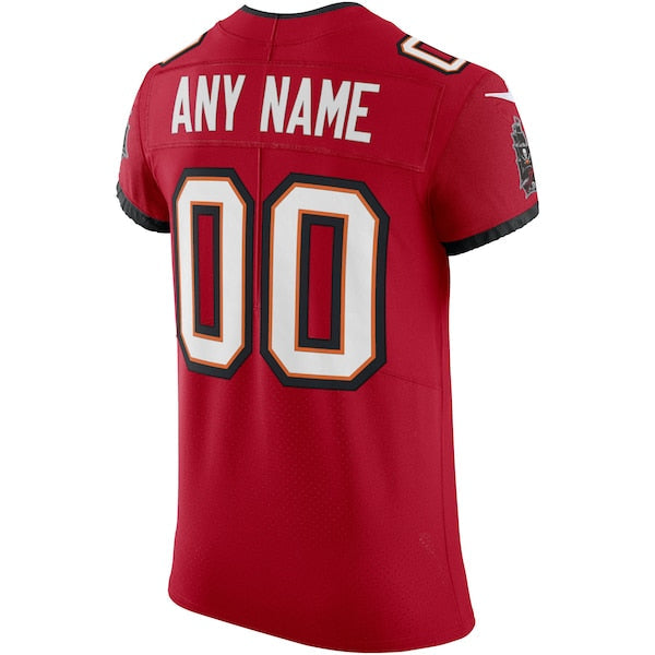 Tampa Bay Buccaneers Nike Vapor Elite Custom Jersey - Red