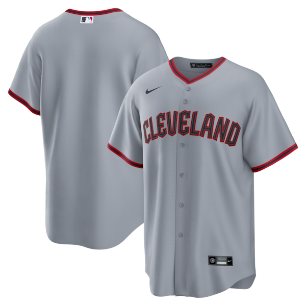 Cleveland Guardians Nike Road Replica 2.0 Jersey - Gray