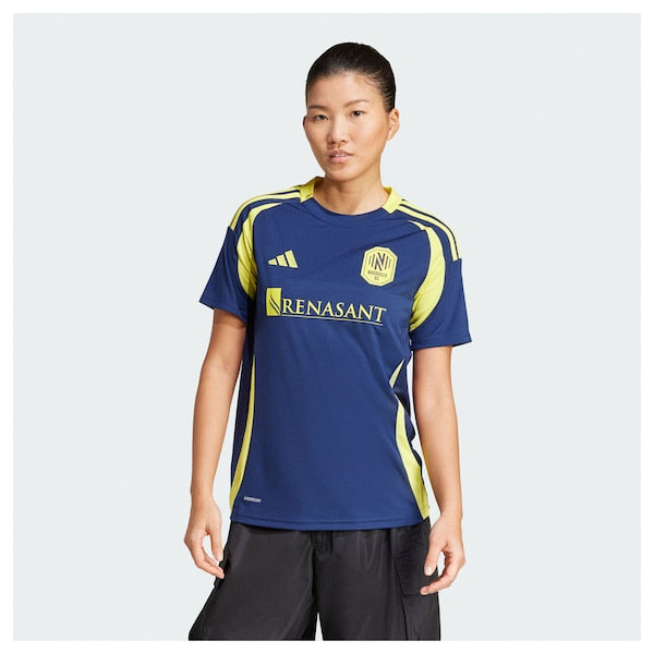 Nashville SC adidas Women's 2025 The Heart of Nashville Kit Replica Jersey - Navy