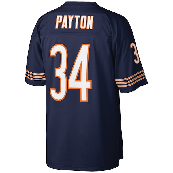 Walter Payton Chicago Bears Big & Tall 1985 Retired Player Replica Jersey - Navy/White