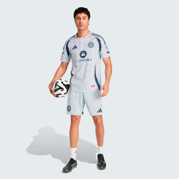 Chicago Fire adidas 2025 The Municipal Kit Authentic Jersey - Light Blue
