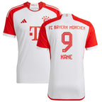 Harry Kane Bayern Munich adidas 2023/24 Home Replica Player Jersey - White/Green