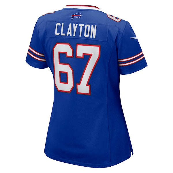 Travis Clayton Buffalo Bills Nike Women's Game Jersey -  Royal