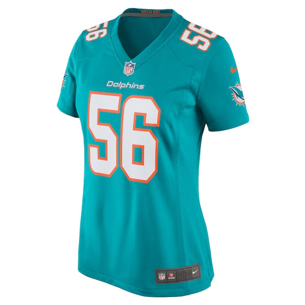 Quinton Bell Miami Dolphins Nike Women's  Game Jersey -  Aqua