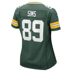 Ben Sims Green Bay Packers Nike Women's Team Game Jersey -  Green