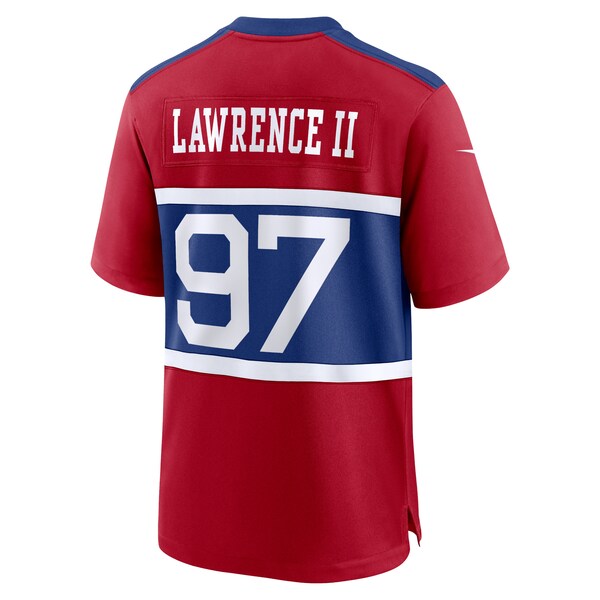 Dexter Lawrence II New York Giants Nike Alternate Player Game Jersey - Century Red