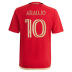 Luiz Araújo Atlanta United FC adidas Youth 2024 The 17s' Kit Replica Jersey - Black