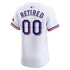 Texas Rangers Nike  Home Elite Pick-A-Player Retired Roster Jersey - White