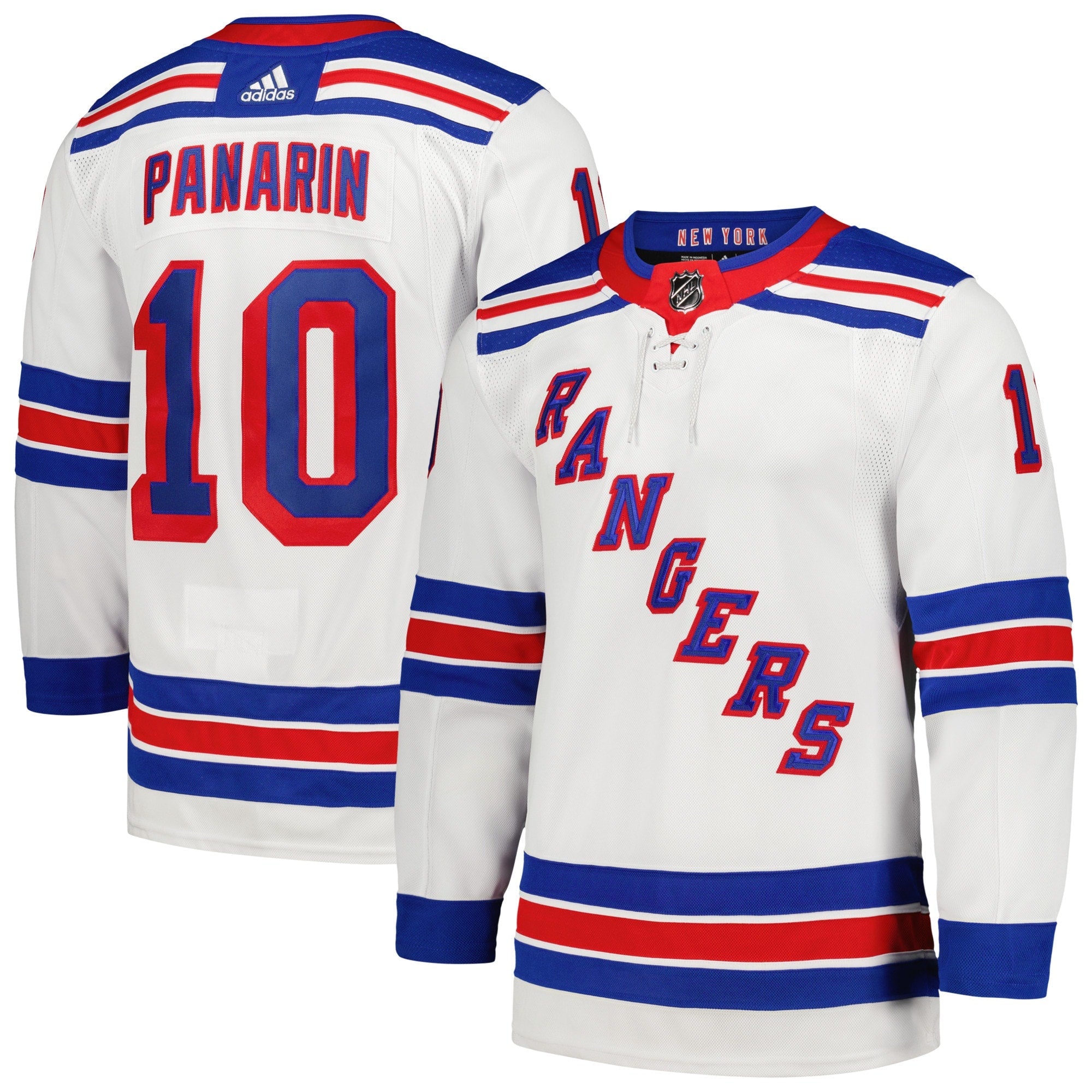 Artemi Panarin New York Rangers adidas Alternate Authentic Primegreen Player Jersey - Navy/Blue/White