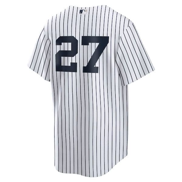Giancarlo Stanton New York Yankees Nike Home Replica Player Jersey - White/Navy