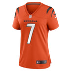 Boomer Esiason Cincinnati Bengals Nike Women's Retired Game Jersey - Orange/Black