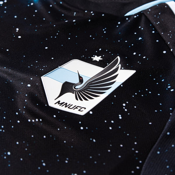 Minnesota United FC adidas 2024 Starry Night Authentic Custom Jersey - Black