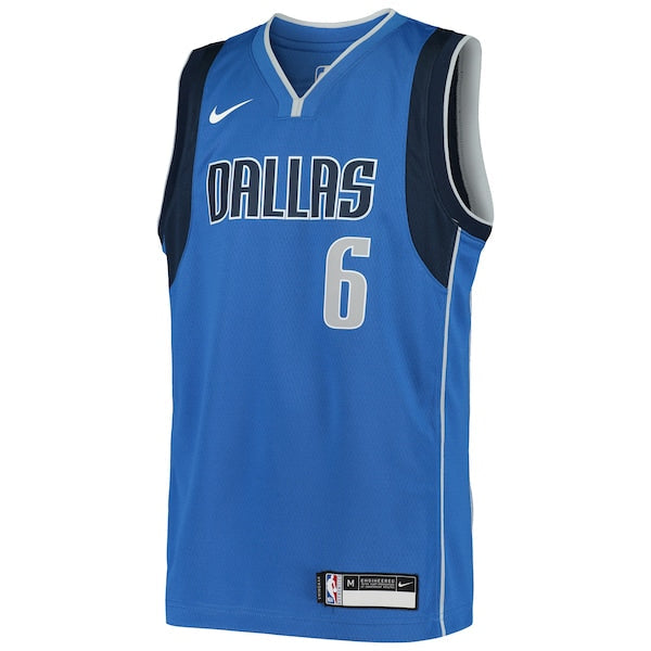 Kristaps Porzingis Dallas Mavericks Nike Youth Swingman Jersey - Icon Edition - Blue
