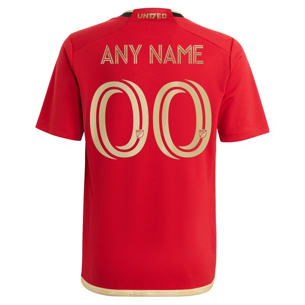 Atlanta United FC adidas Youth 2024 The 17s' Kit Replica Custom Jersey - Black