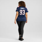 Oshane Ximines New England Patriots Nike Women's  Game Jersey -  Navy