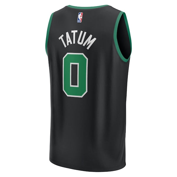 Jayson Tatum Boston Celtics  Fast Break Replica Player Jersey - Statement Edition - Black