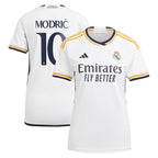 Luka Modric Los Merengues adidas Women's 2023/24 Home Replica Jersey - White/Navy