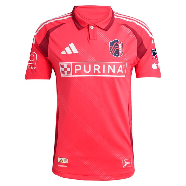 Eduard Löwen St. Louis City SC adidas 2025 Forever CITY Red Authentic Player Jersey - Red