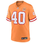 Mike Alstott  Tampa Bay Buccaneers Nike 50th Season Game Jersey - Creamsicle/Red