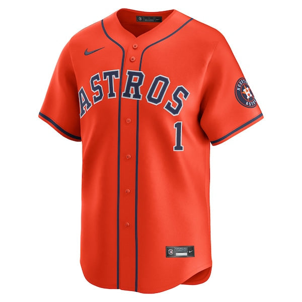 Carlos Correa Houston Astros Nike Alternate Limited Player Jersey - Orange/White