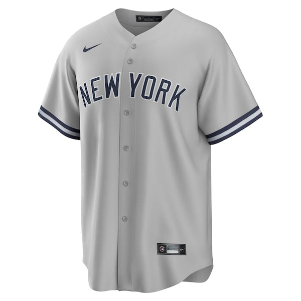 Jazz Chisholm Jr. New York Yankees Nike Road Replica Player Jersey - Gray