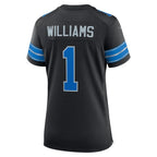 Jameson Williams Detroit Lions Nike Women's 2nd Alternate Game Player Jersey - Black/Blue