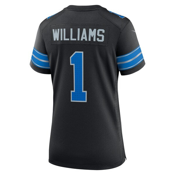 Jameson Williams Detroit Lions Nike Women's 2nd Alternate Game Player Jersey - Black/Blue